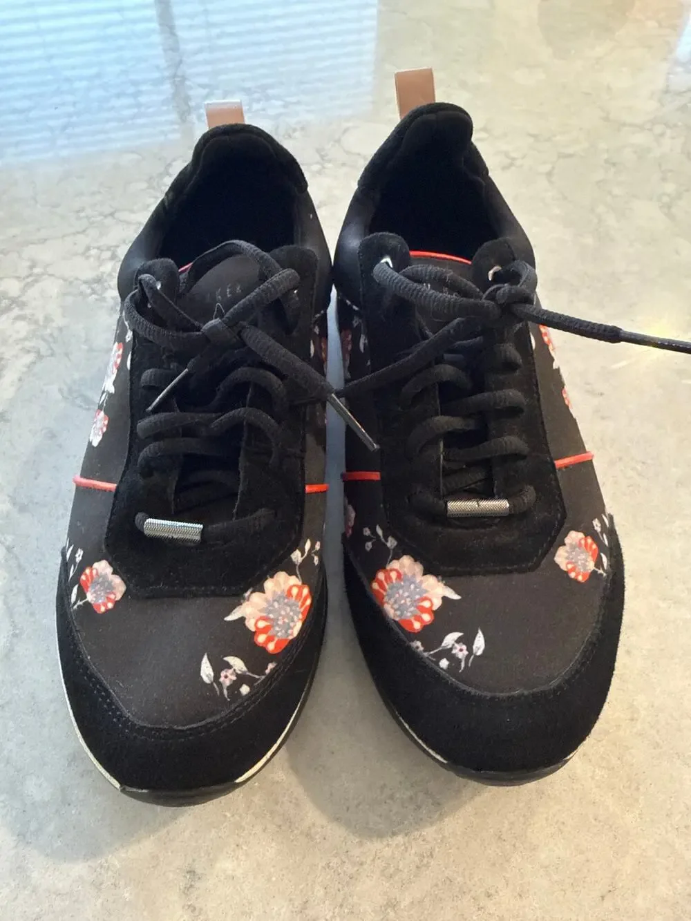 Ted Baker floral sneakers (size 37/US 7)